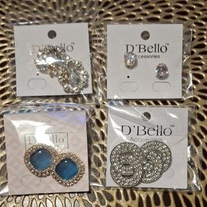 D'Bello Accessories Earrings Set